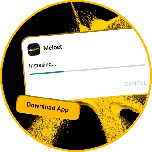 Users can download and install the Melbet mobile application without any cost.