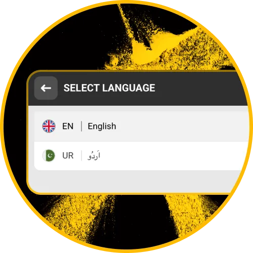 Play comfortably with Melbet language support.