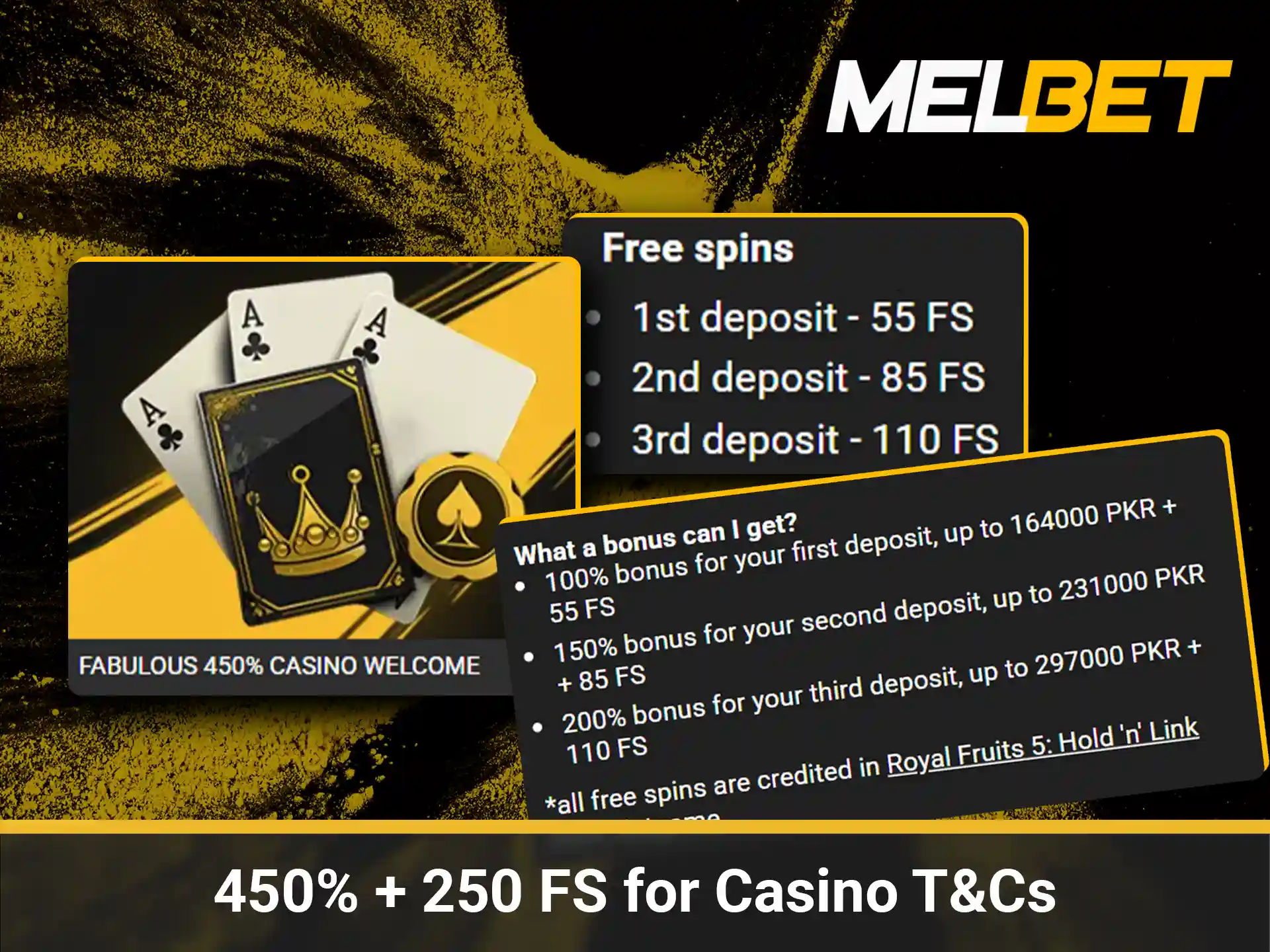 Specific Melbet casino bonus rules and wagering requirements.