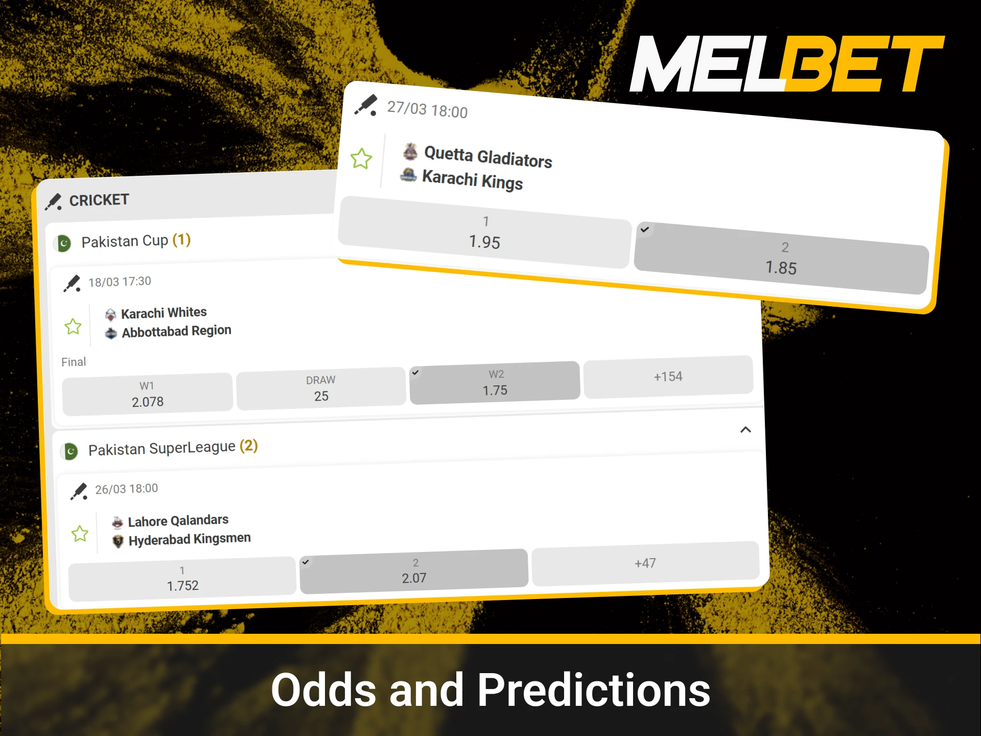 Guide to cricket betting odds and match outcome analysis.