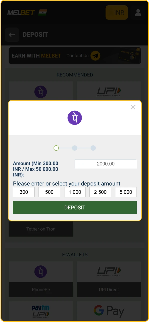 Provide the necessary payment details and confirm the transfer to instantly update your balance.