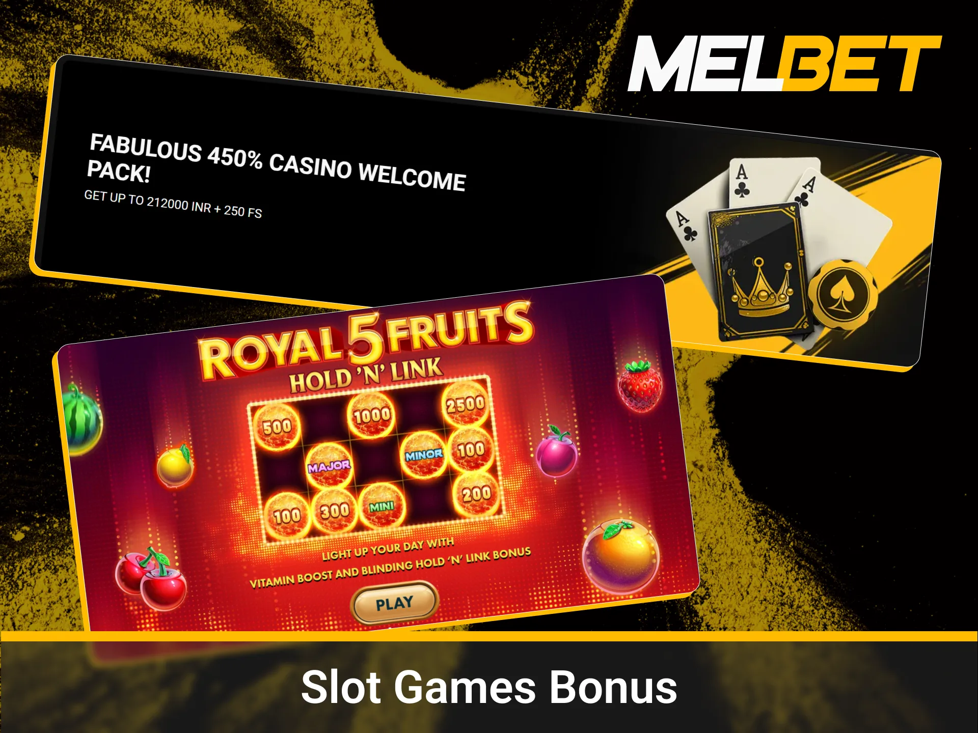 Promotional rewards for Melbet casino players.