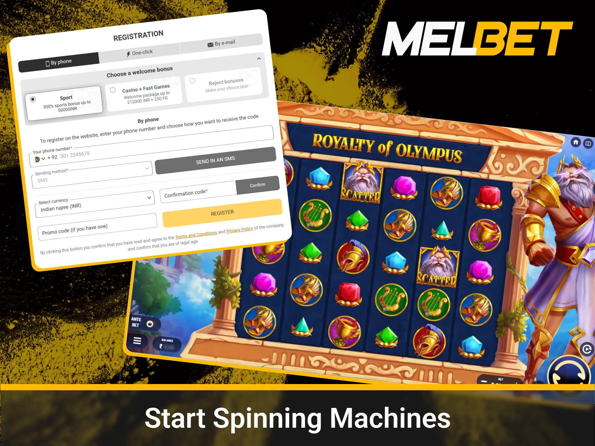 Guide to playing online slot machines on Melbet.