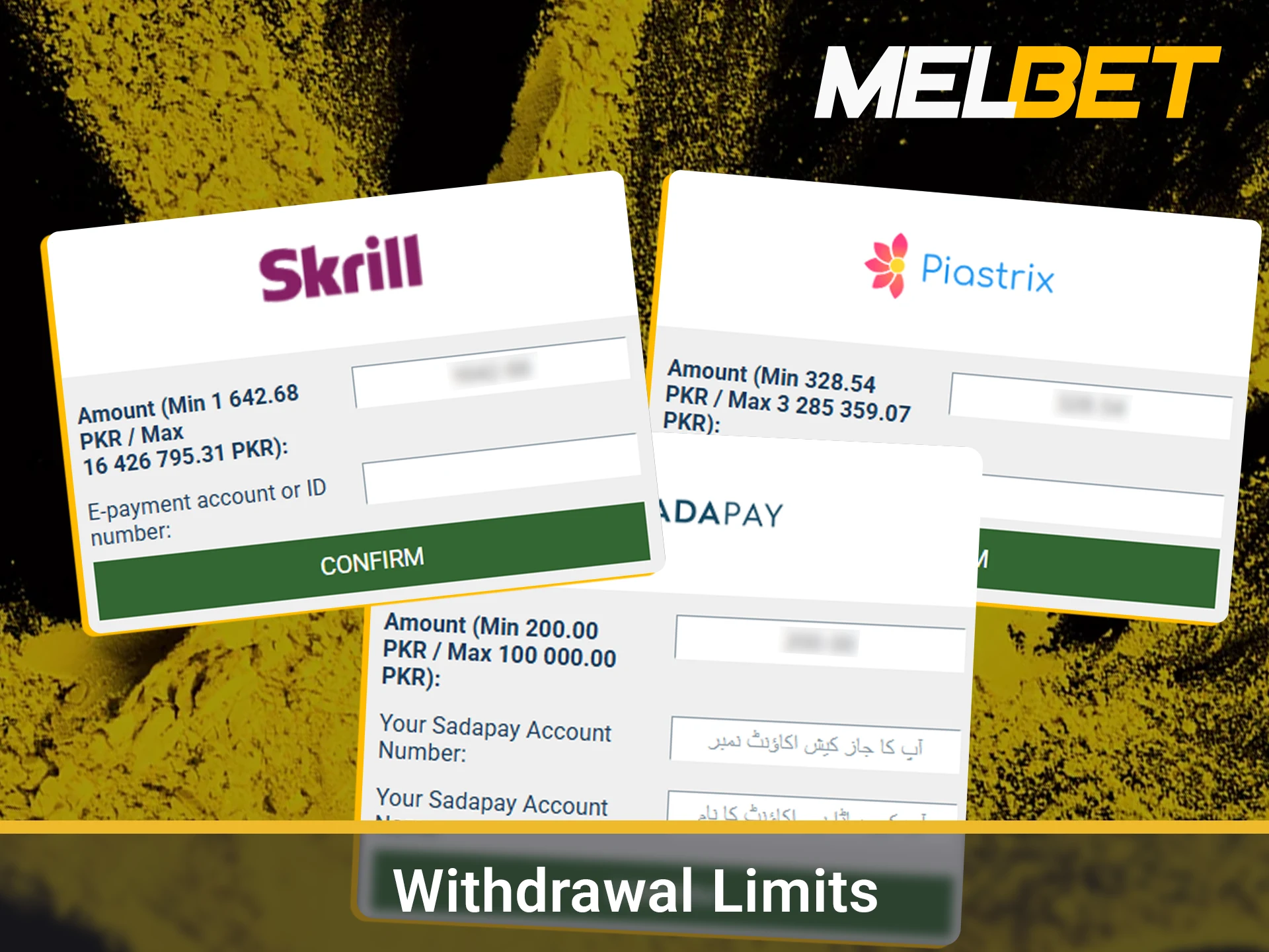 Review the allowable transaction limits on the official website.